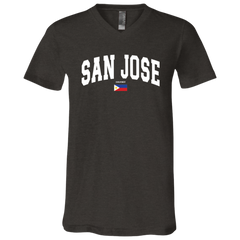 San Jose Unisex Jersey V-Neck T-Shirt