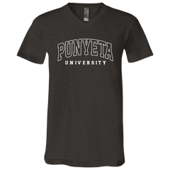 Punyeta University Unisex Jersey V-Neck T-Shirt