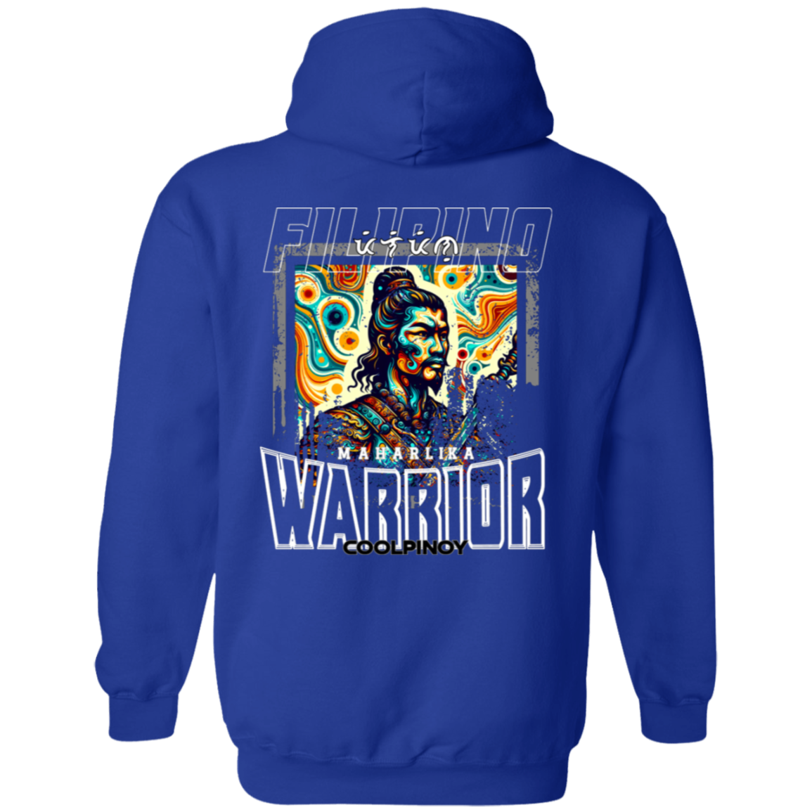 Filipino Warrior Distressed Unisex Pullover Hoodie