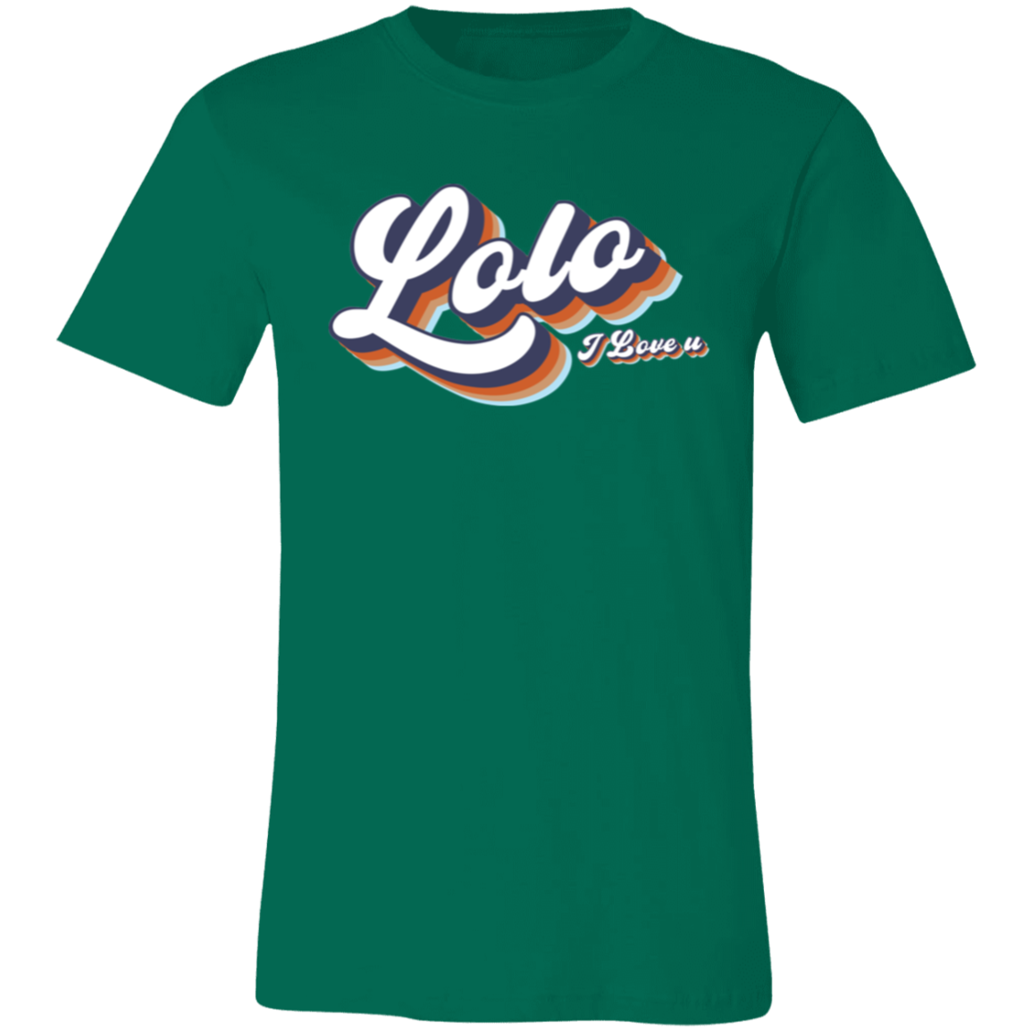 Lolo I Love U Unisex Jersey T-Shirt