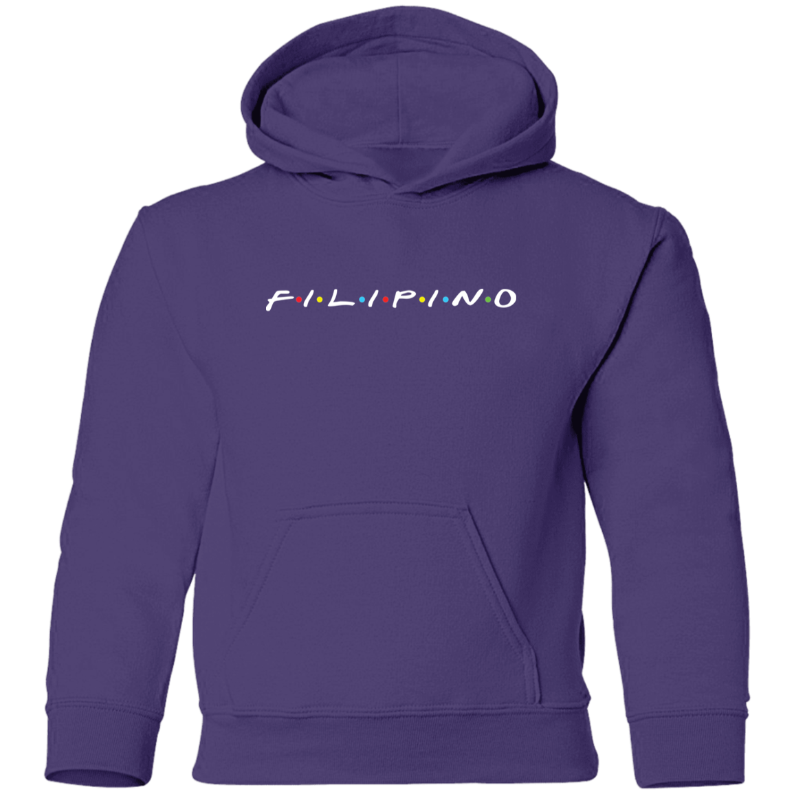 Filipino Friends Youth Pullover Hoodie
