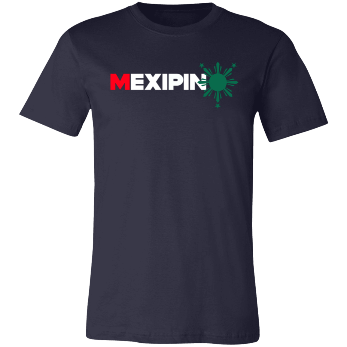 Mexipino with Sun Unisex Jersey T-Shirt