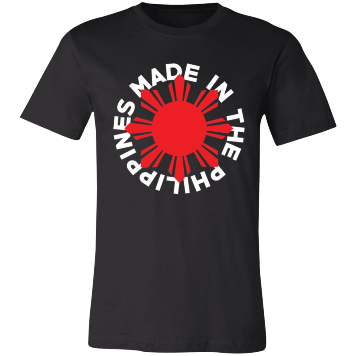 Made in the Philippines Red Sun Unisex Jersey T-Shirt