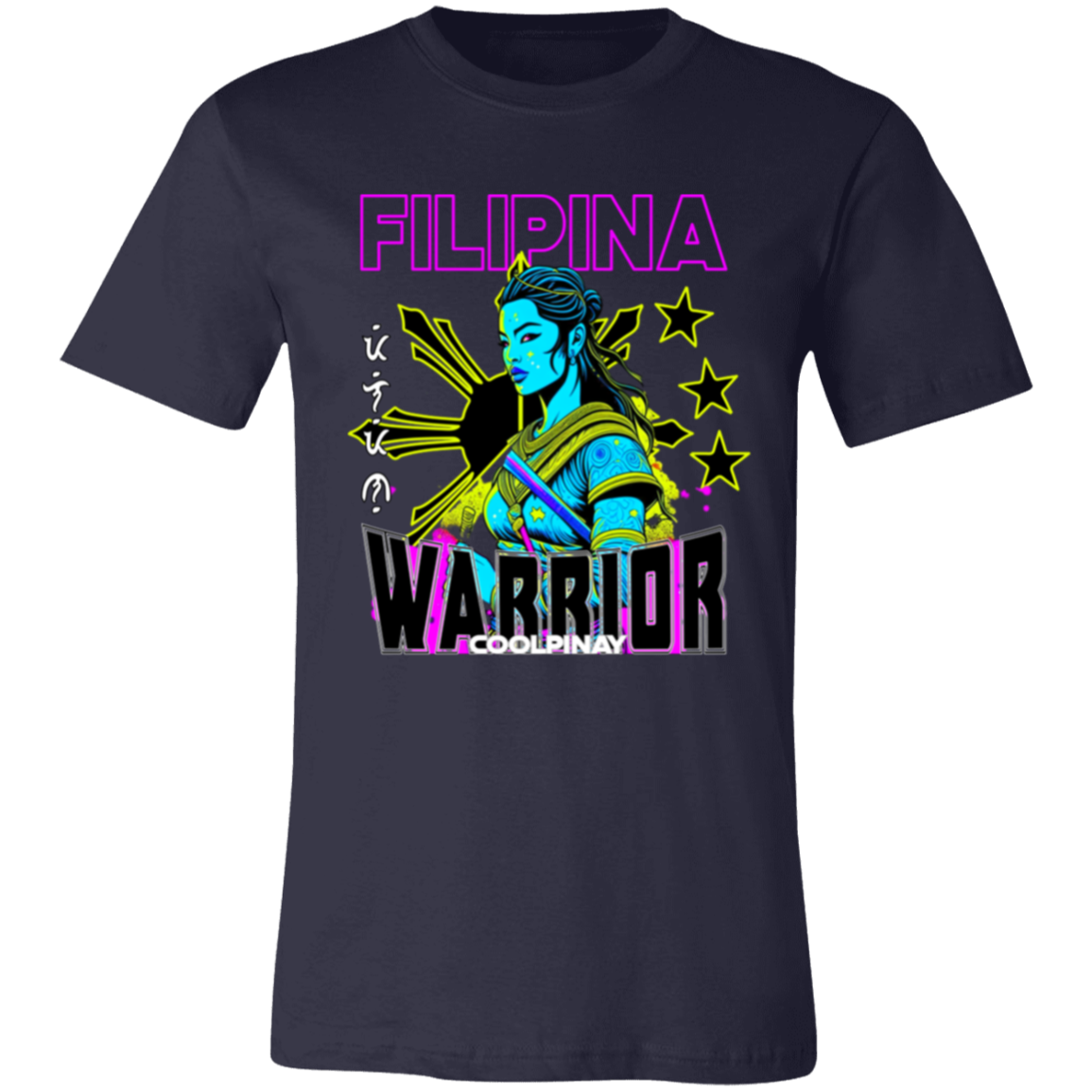 Filipina Warrior Psychadelic Unisex Jersey T-Shirt