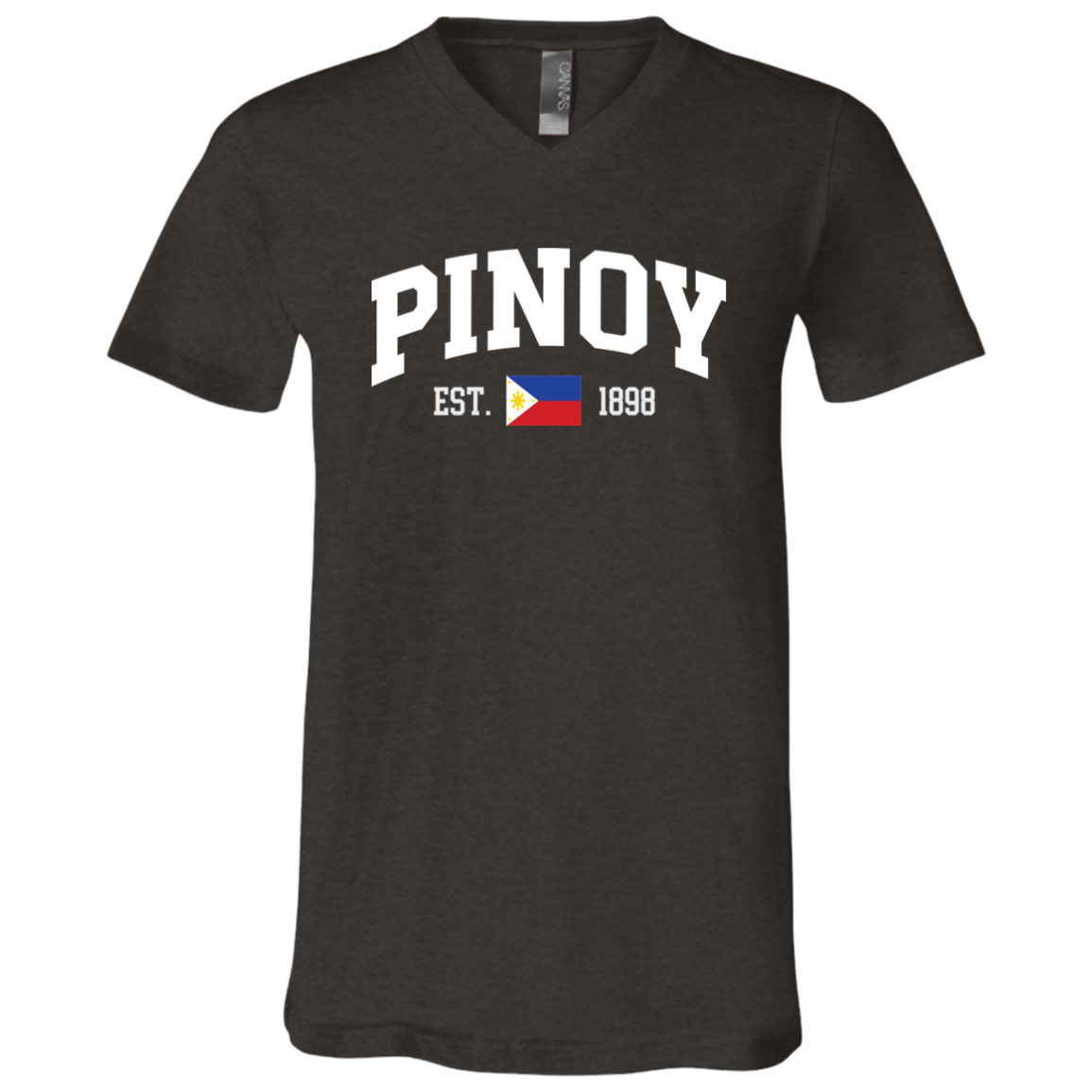 Pinoy Est 1898 Unisex Jersey V-Neck T-Shirt