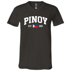 Pinoy Est 1898 Unisex Jersey V-Neck T-Shirt