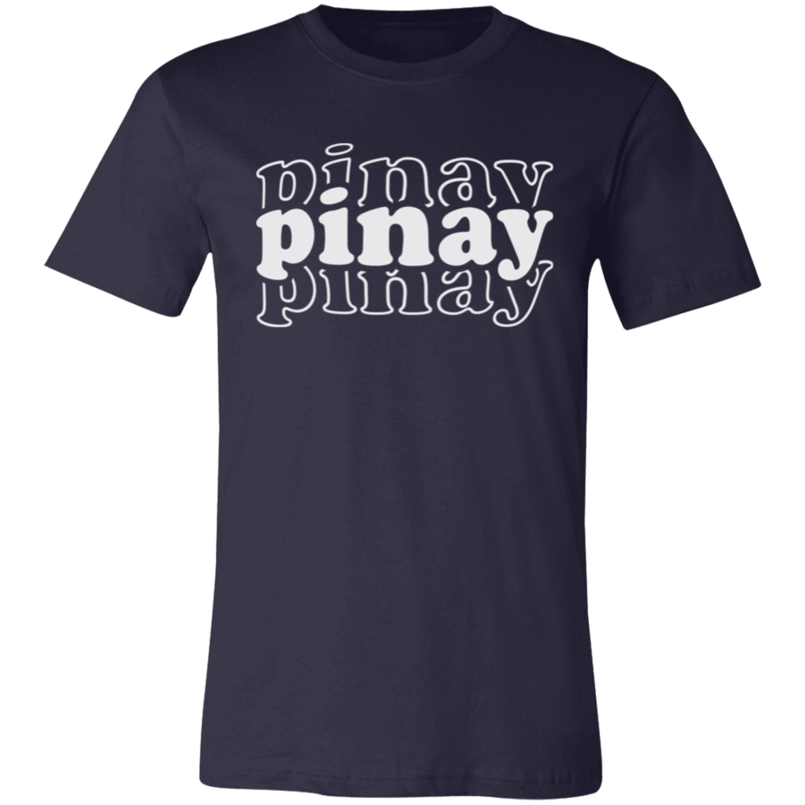 Pinay Triple Unisex Jersey T-Shirt