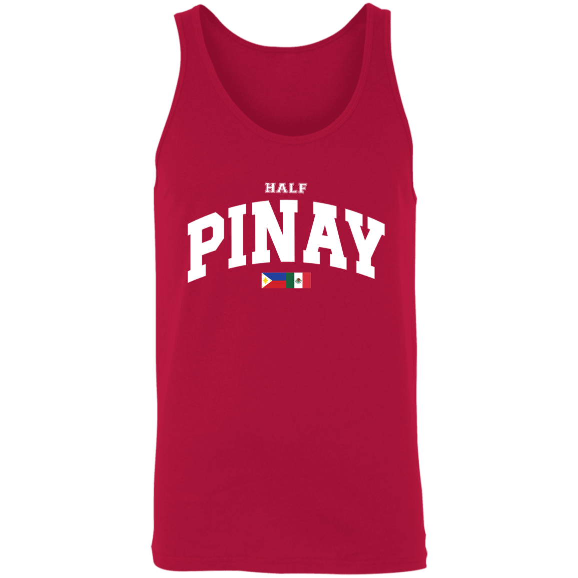 Half Pinay FILMEX Flag Unisex Cotton Tank Top