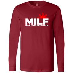 MILF Man I Love Filipinos Unisex Jersey Long Sleeve T-Shirt