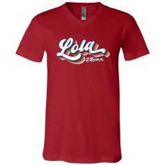 Lola I Love U Unisex Jersey V-Neck T-Shirt