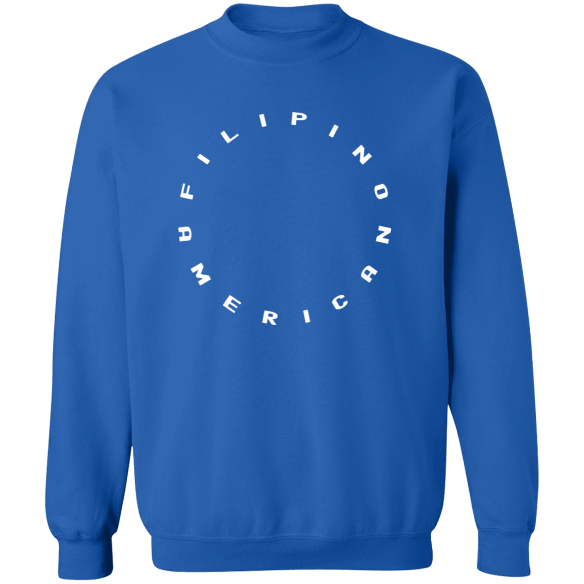 Filipino American Unisex Crewneck Pullover Sweatshirt