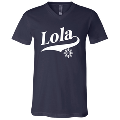 Number One Lola Unisex Jersey V-Neck T-Shirt