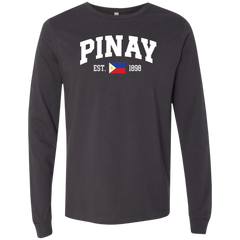 Pinay Est 1898 Unisex Jersey Long Sleeve T-Shirt