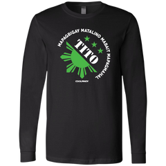 Matalino Mapagmahal Tito Mens Jersey Long Sleeve T-Shirt