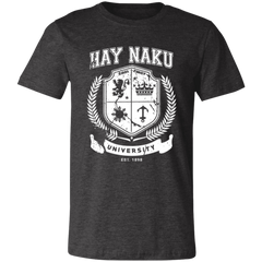 Hay Naku University Distressed CP Unisex Jersey T-Shirt