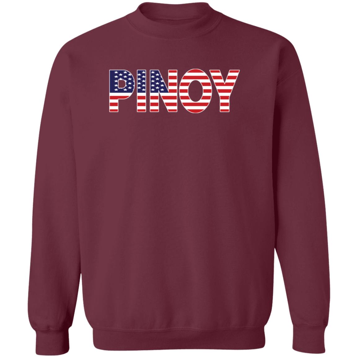 Pinoy American Unisex Crewneck Pullover Sweatshirt