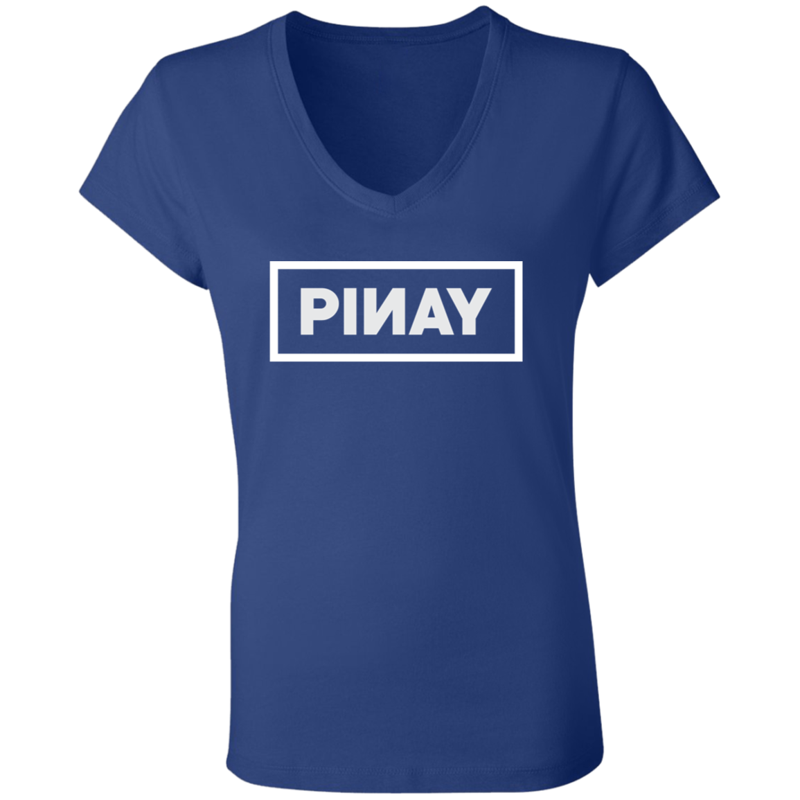 Pinay BP Ladies' Jersey V-Neck T-Shirt