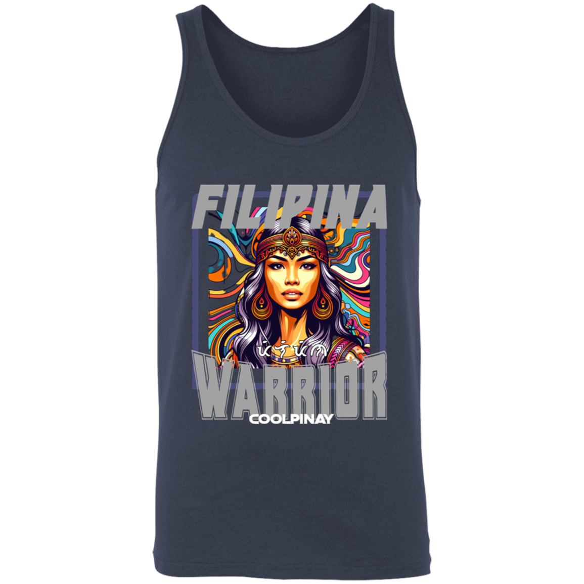 Filipina Warrior Beauty Unisex Cotton Tank Top