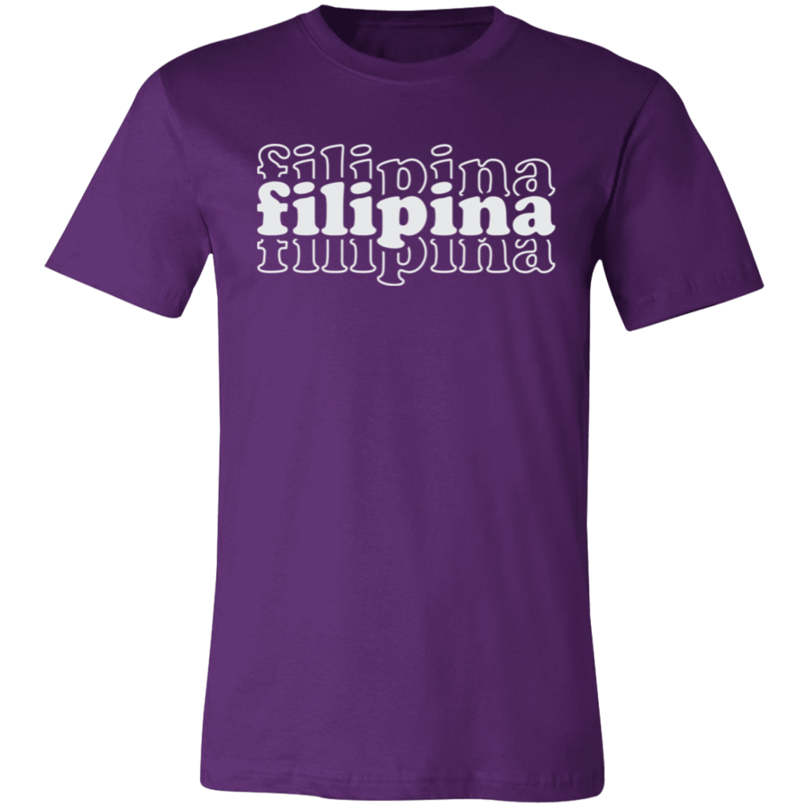 Filipina Triple Unisex Jersey T-Shirt