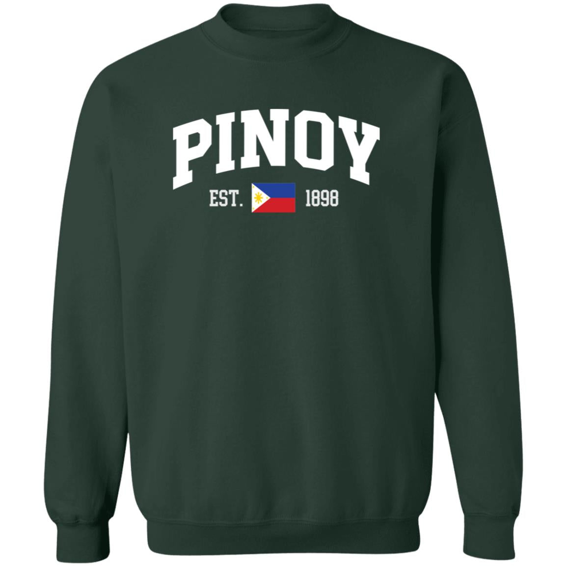 Pinoy Est 1898 Unisex Crewneck Pullover Sweatshirt