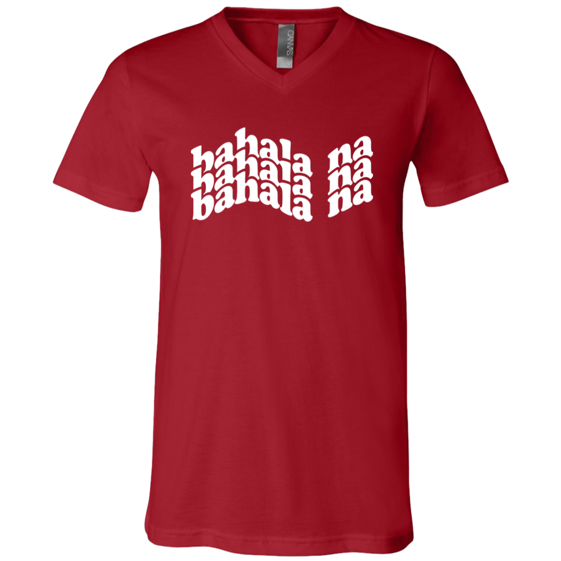 Bahala Na Floating Unisex Jersey V-Neck T-Shirt