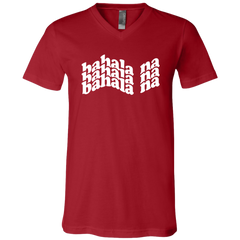 Bahala Na Floating Unisex Jersey V-Neck T-Shirt