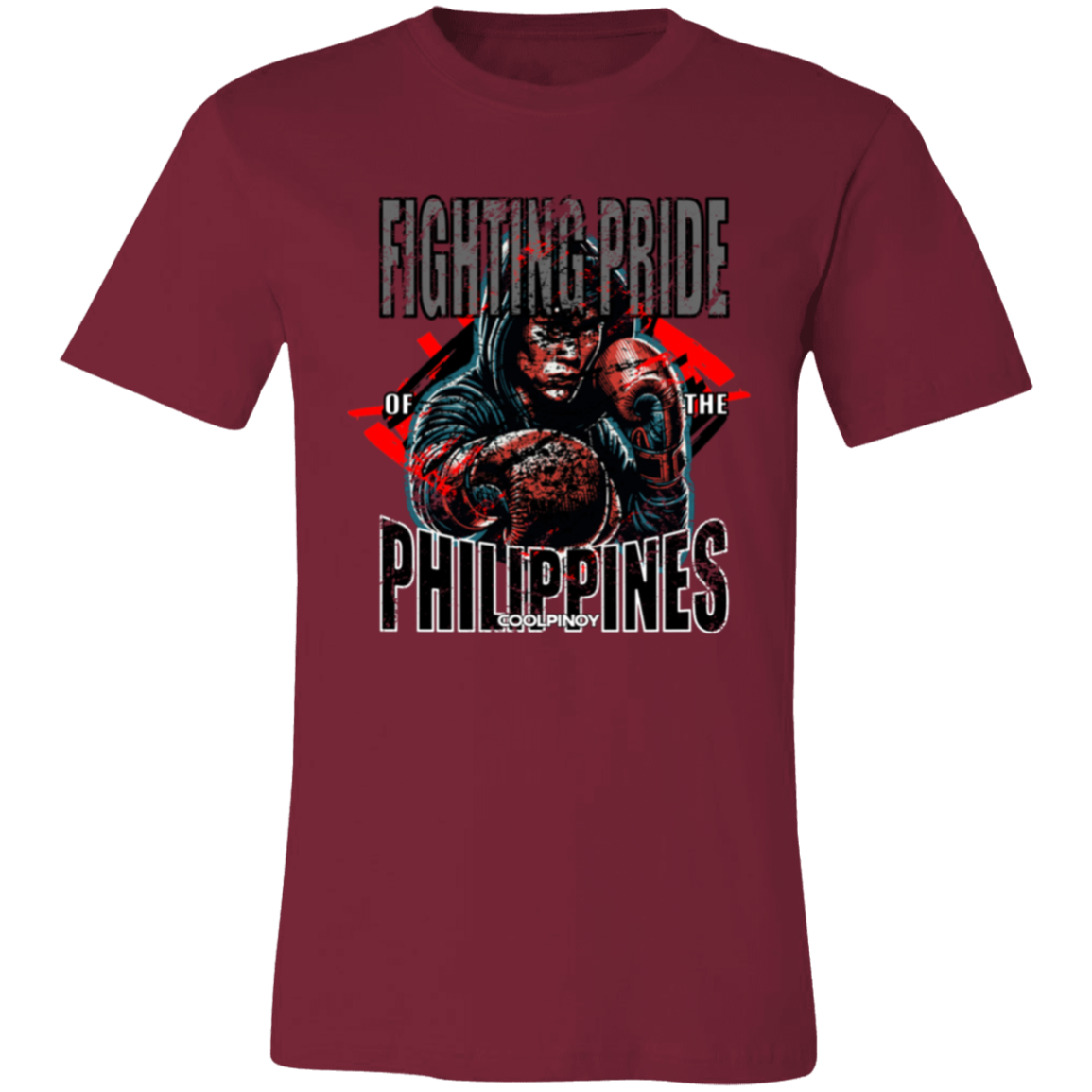 Fighting Pride Of The Philippines Boxing Unisex Jersey T-Shirt