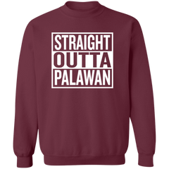 Straight Outta Palawan Unisex Crewneck Pullover Sweatshirt