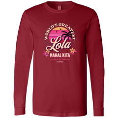 Worlds Greatest Lola Jersey Long Sleeve T-Shirt