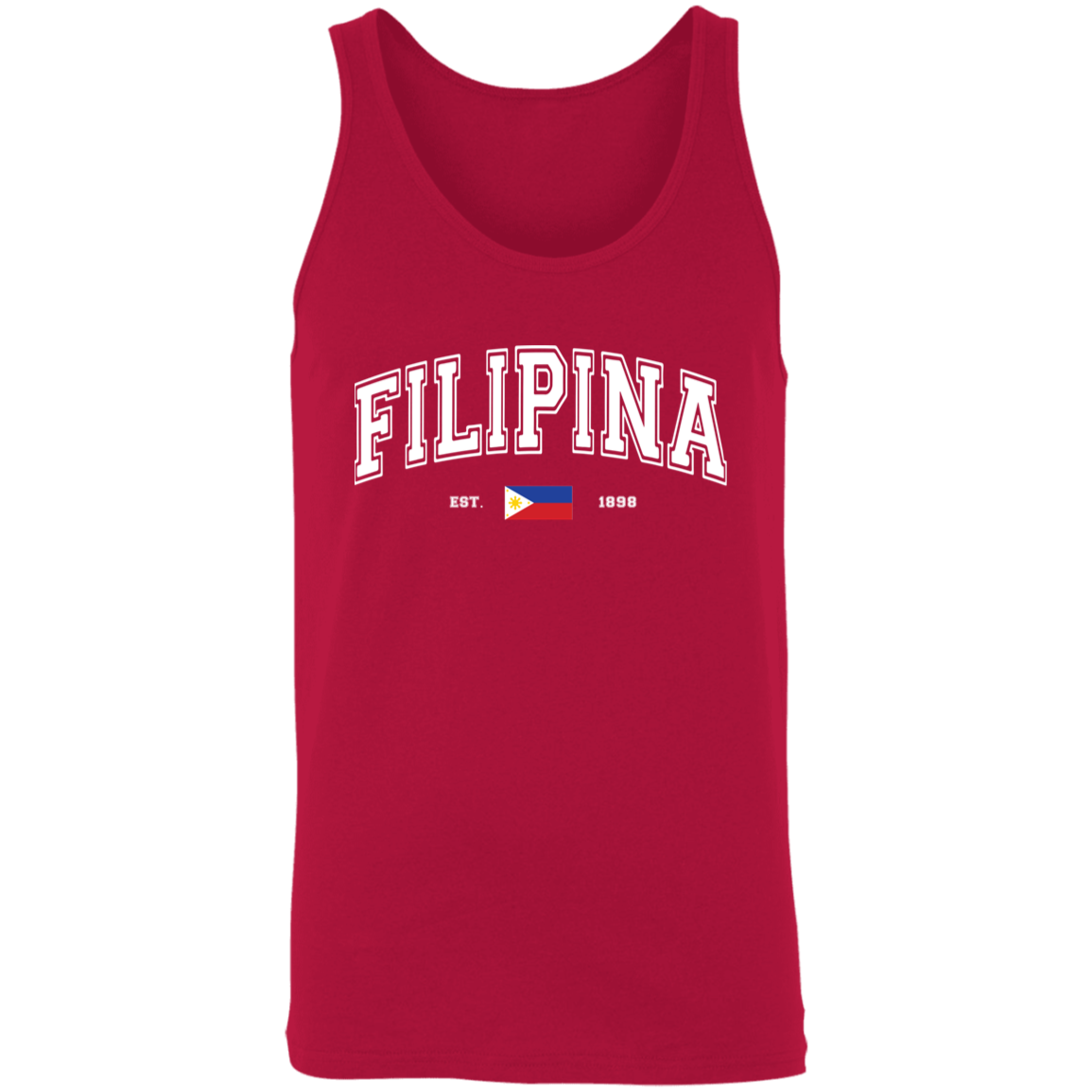 Filipina Est 1898 Unisex Cotton Tank Top