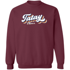 Tatay I Love U Unisex Crewneck Pullover Sweatshirt