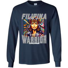 Filipina Warrior Beauty Youth Long Sleeve T-Shirt