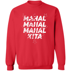 Mahal Na Mahal Na Mahal Kita Unisex Crewneck Pullover Sweatshirt