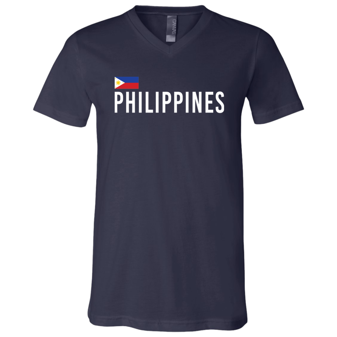 Team Philippines Unisex Jersey V-Neck T-Shirt