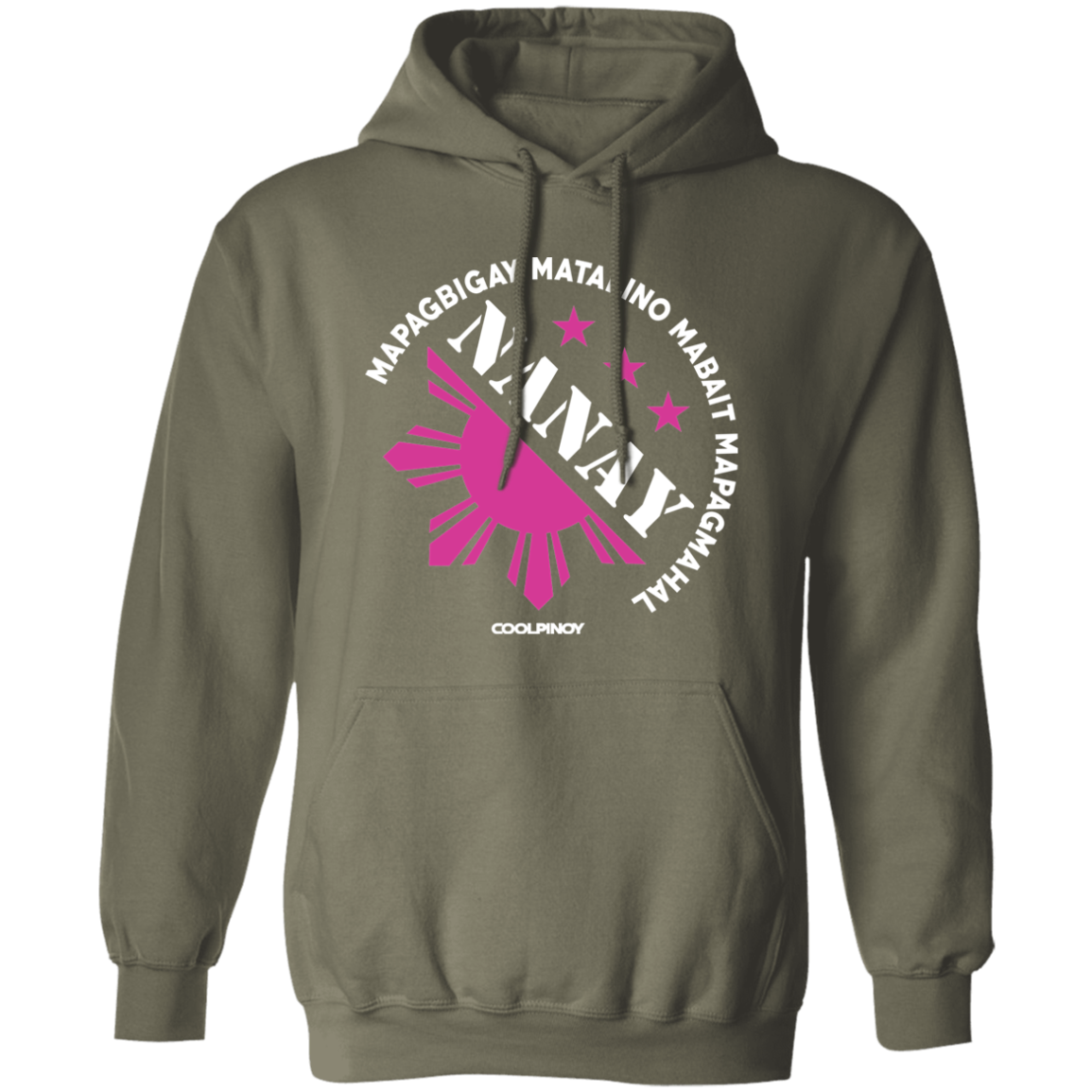 Matalino Mapagmahal Nanay Unisex Pullover Hoodie