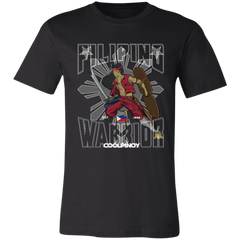 Filipino Warrior Grey Sun and Stars Unisex Jersey T-Shirt