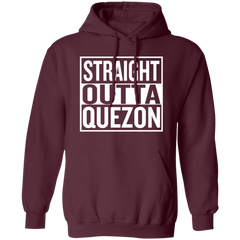 Straight Outta Quezon Unisex Pullover Hoodie