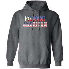 Filipino American Flags Unisex Pullover Hoodie