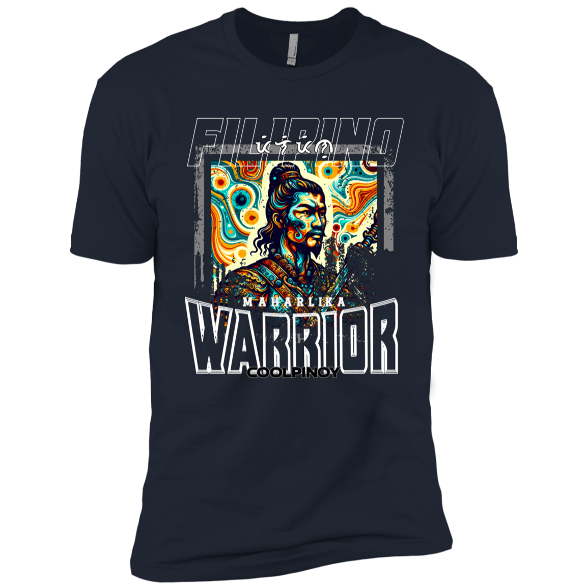 Filipino Warrior Distressed Youth Cotton T-Shirt