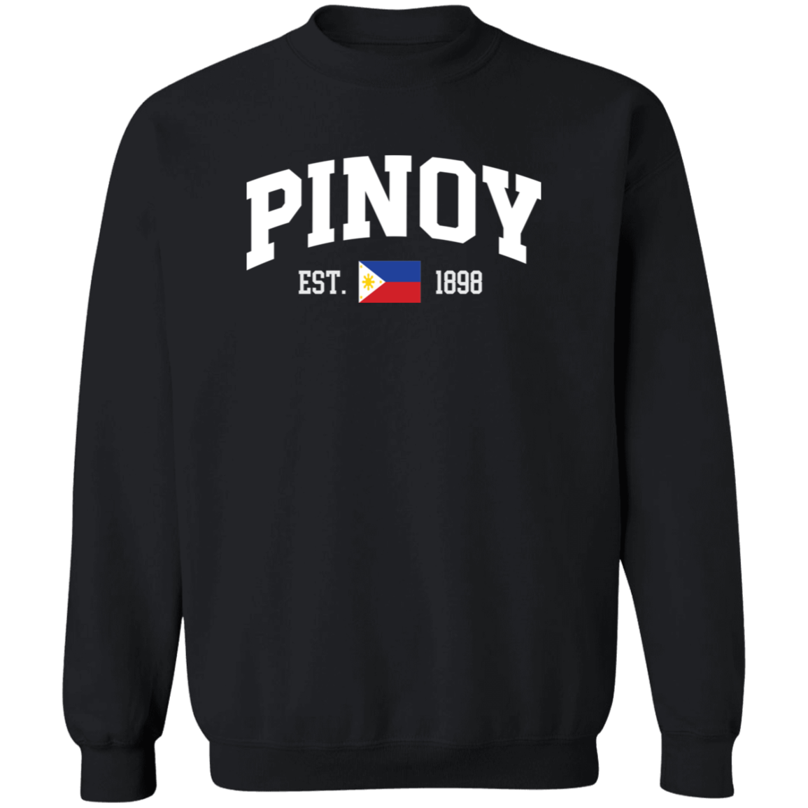 Pinoy Est 1898 Unisex Crewneck Pullover Sweatshirt