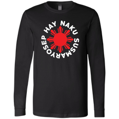 Hay Naku Susmaryosep Red Sun Unisex Jersey Long Sleeve T-Shirt