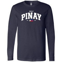 Half Pinay Unisex Jersey Long Sleeve T-Shirt