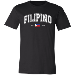 Filipino Est 1898 Unisex Jersey T-Shirt