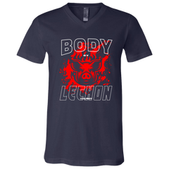 Body By Lechon Unisex Jersey V-Neck T-Shirt