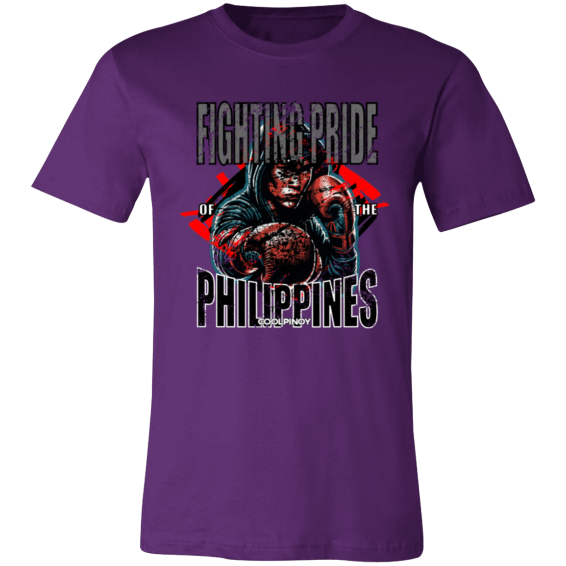 Fighting Pride Of The Philippines Boxing Unisex Jersey T-Shirt