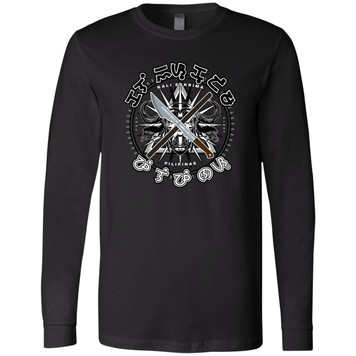 Kali Eskrima Pilipinas Unisex Jersey Long Sleeve T-Shirt