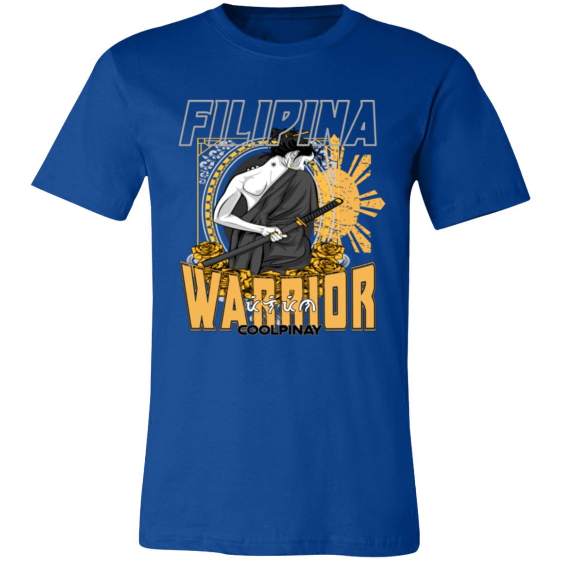 Filipina Warrior Samurai Unisex Jersey T-Shirt