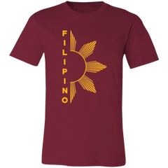 Filipino Half Sun Unisex Jersey T-Shirt