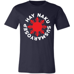 Hay Naku Susmaryosep Red Sun Unisex Jersey T-Shirt