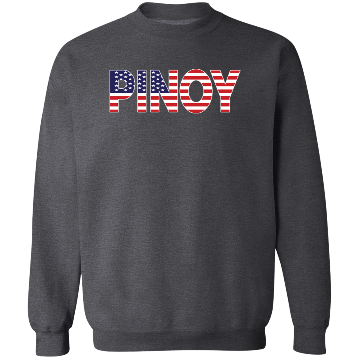 Pinoy American Unisex Crewneck Pullover Sweatshirt